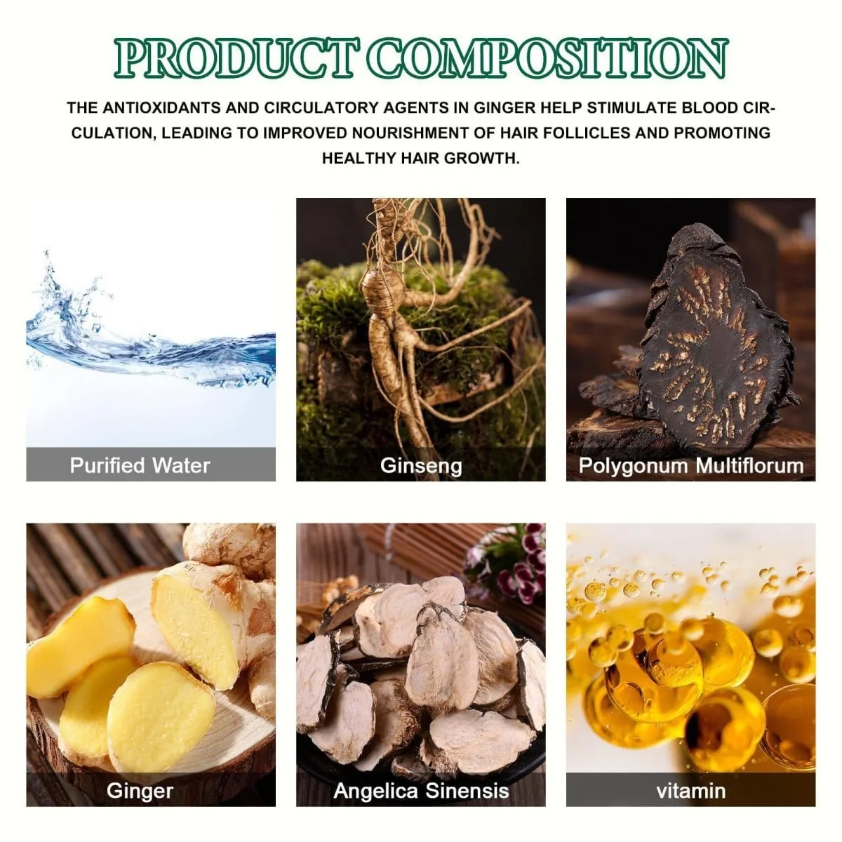 Сироватка для волосся Імбирна Інтенсивний догляд, фото №5