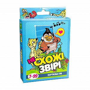 Настольная игра Strateg Непохожие звери на украинском языке 30223 - Фото 1