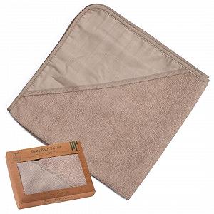 Рушник с капюшоном Urban Kanga двустороннее детское махровое Oeko-Tex 100% хлопок (Humus) - Фото 1