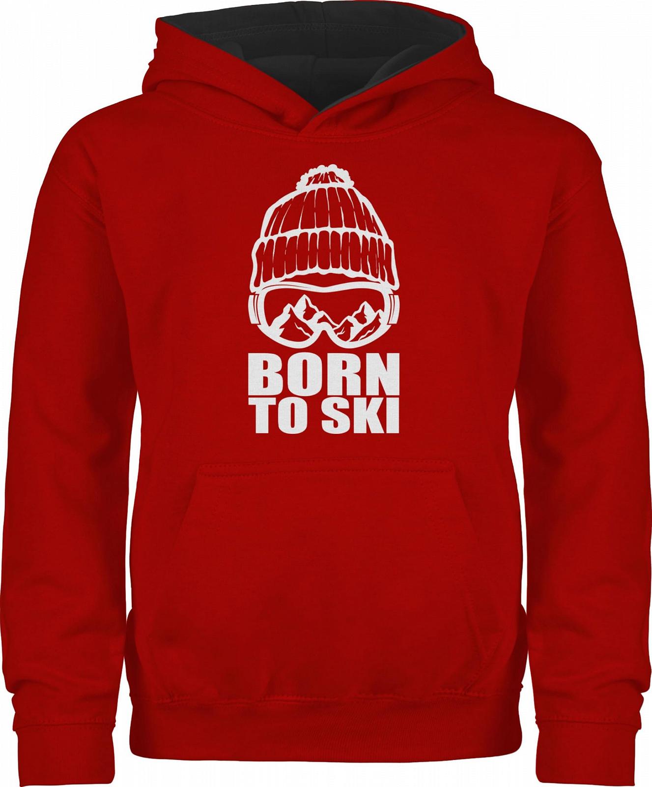 Детский худи Shirtracer Born to Ski, фото №1