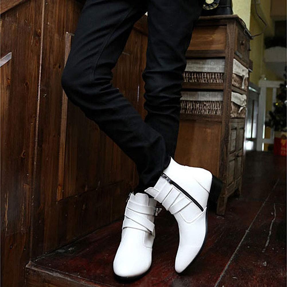 Ботинки Дерби Wealsex Кожа PU Молния, фото №5