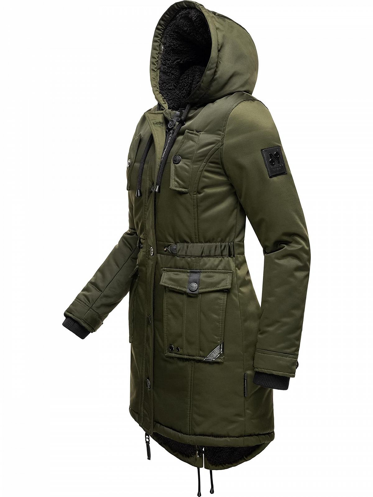 Жіноче зимове пальто Navahoo Luluna Prc, зимова парка зі знімним штучним хутром,, фото №4