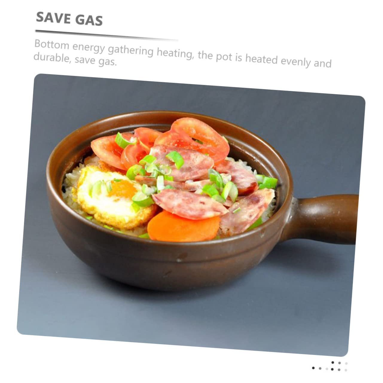 Ківш для тушкування літієва керамічний жаростійкий з бічною ручкою для плити, фото №5 Ківш для тушкування літієва керамічний жаростійкий з бічною ручкою для плити, фото №5