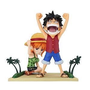 Фігурка Banpresto One Piece Monkey D. Luffy & Nami 7 см, різнокольорова - Фото 1