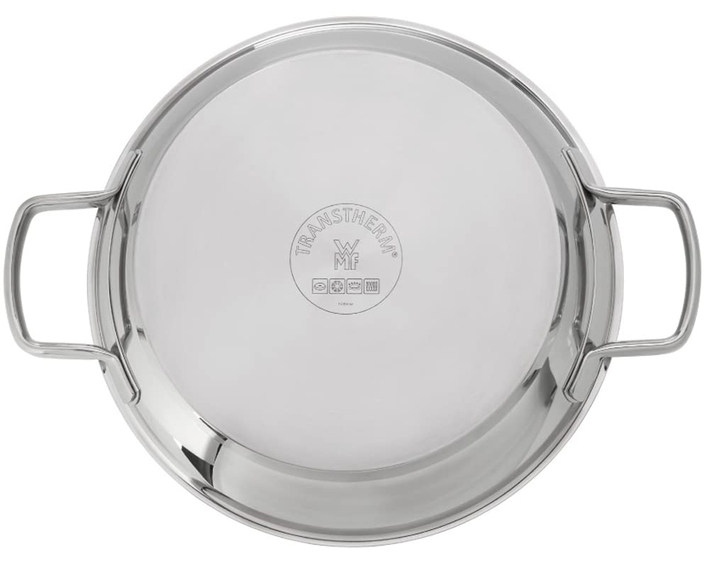 Сковорода WMF Permadur Advance 28 см Индукционная Нержавеющая сталь Cromargan с покрытием Безопасная для духовки, фото №3