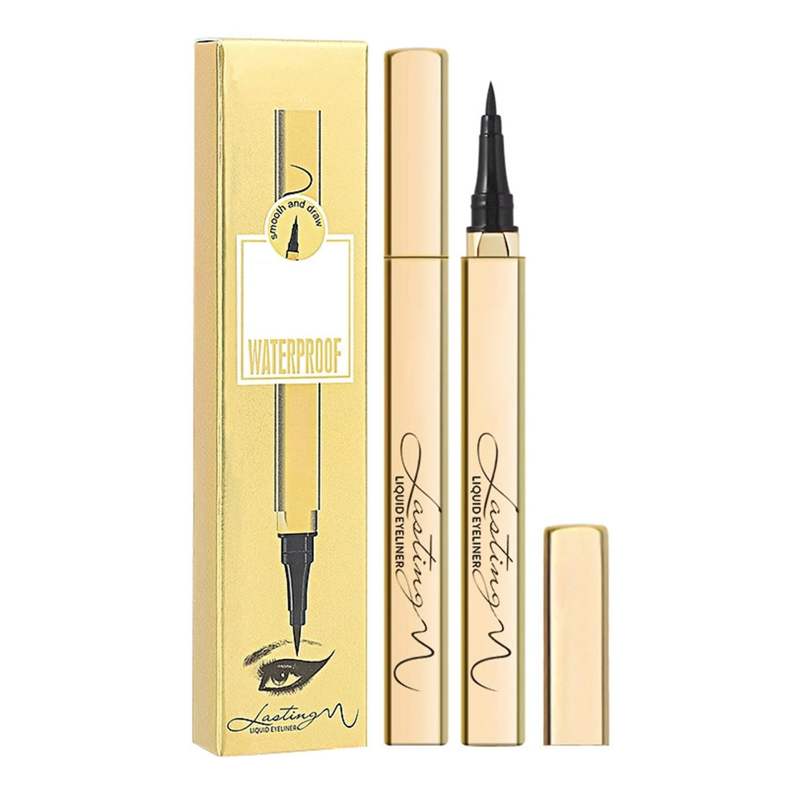 Підводка для очей Nouveau Rich Gold жовтого кольору, фото №1 Підводка для очей Nouveau Rich Gold жовтого кольору, фото №1