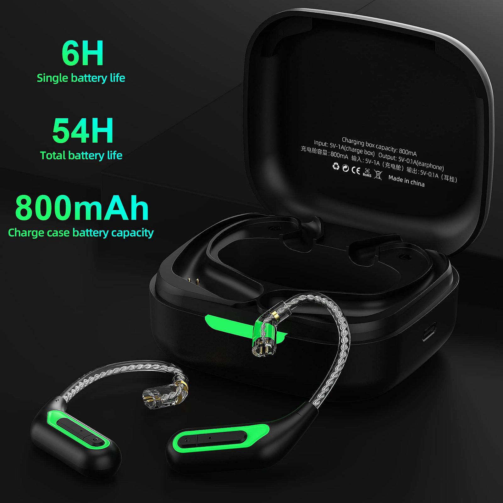 Модуль Bluetooth KZ AZ10 Перехідник Бездротовий кабель Навушники Bluetooth KZ ZS10 PRO/ZSN Pro X/ZSN PRO/ZSX/Zax-C Pin (AZ10), фото №6