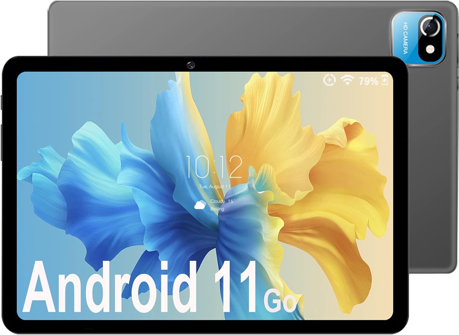 Планшет 10.1" Ouzrs M1 3/64 4 ядра Android 11 6000 mAh Серый, фото №1