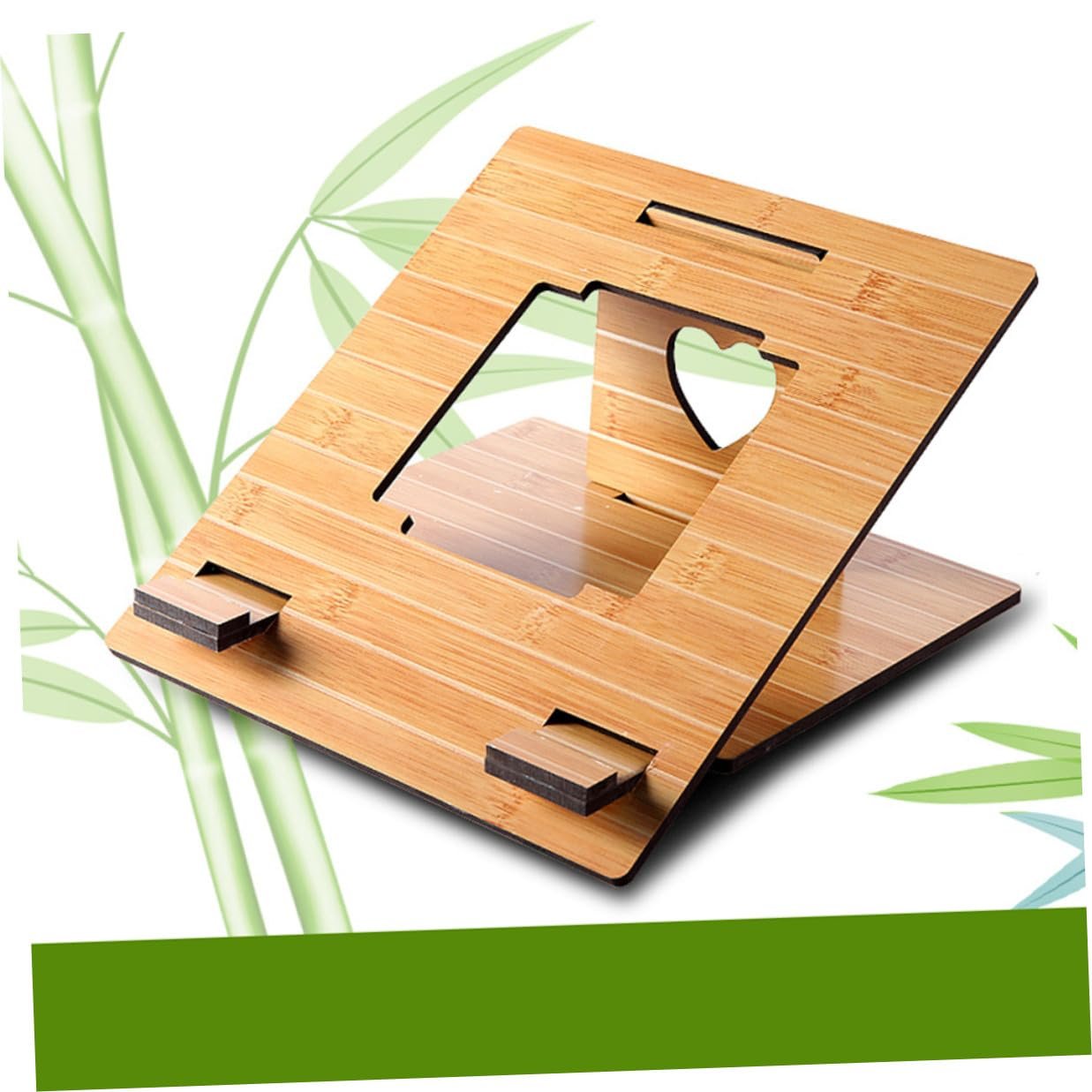 Підставка для ноутбука Kisangel портативна дерев'яна, фото №7 Підставка для ноутбука Kisangel портативна дерев'яна, фото №7