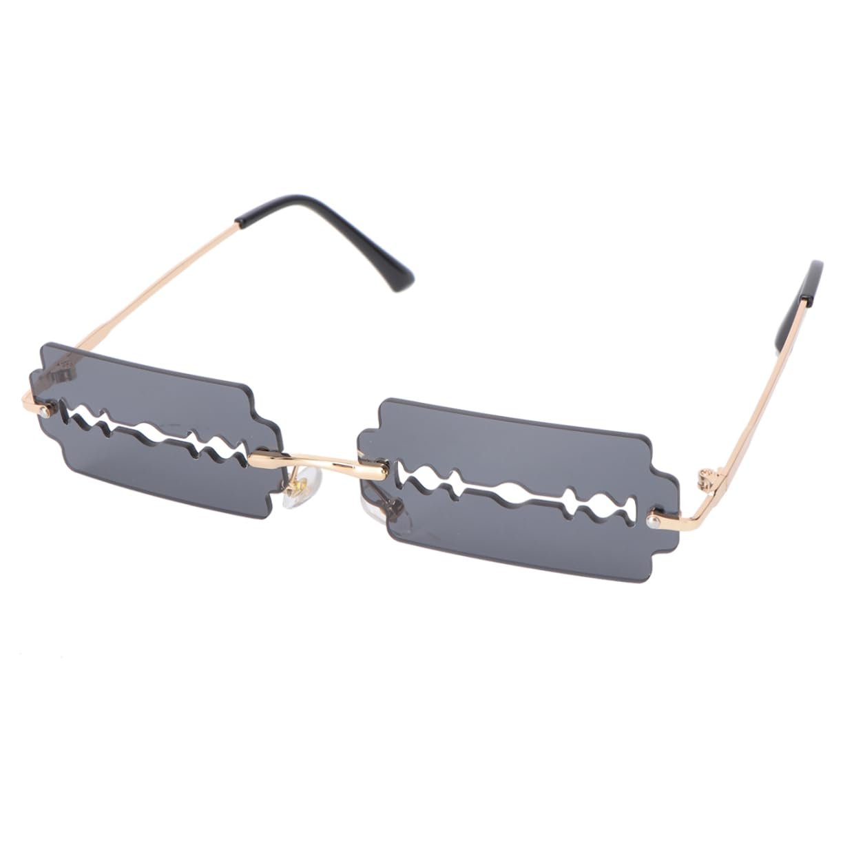 Сонцезахисні окуляри Лезо PACKOVE Набір з 3 шт. Квадратні без оправи, фото №9