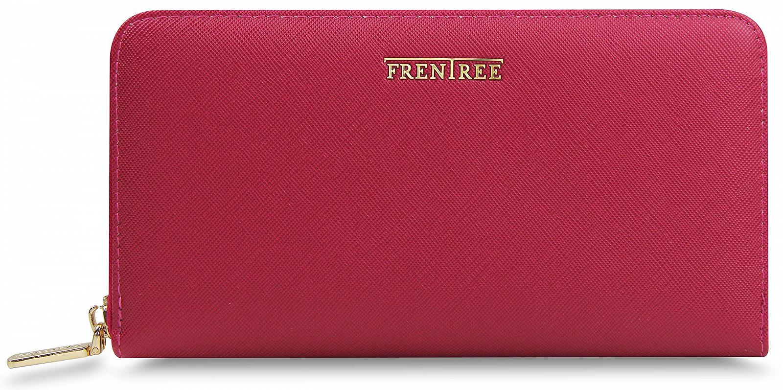 Кошелек Женский Frentree® Классический Большой с карманом для мобильного телефона и RFID защитой, фото №1