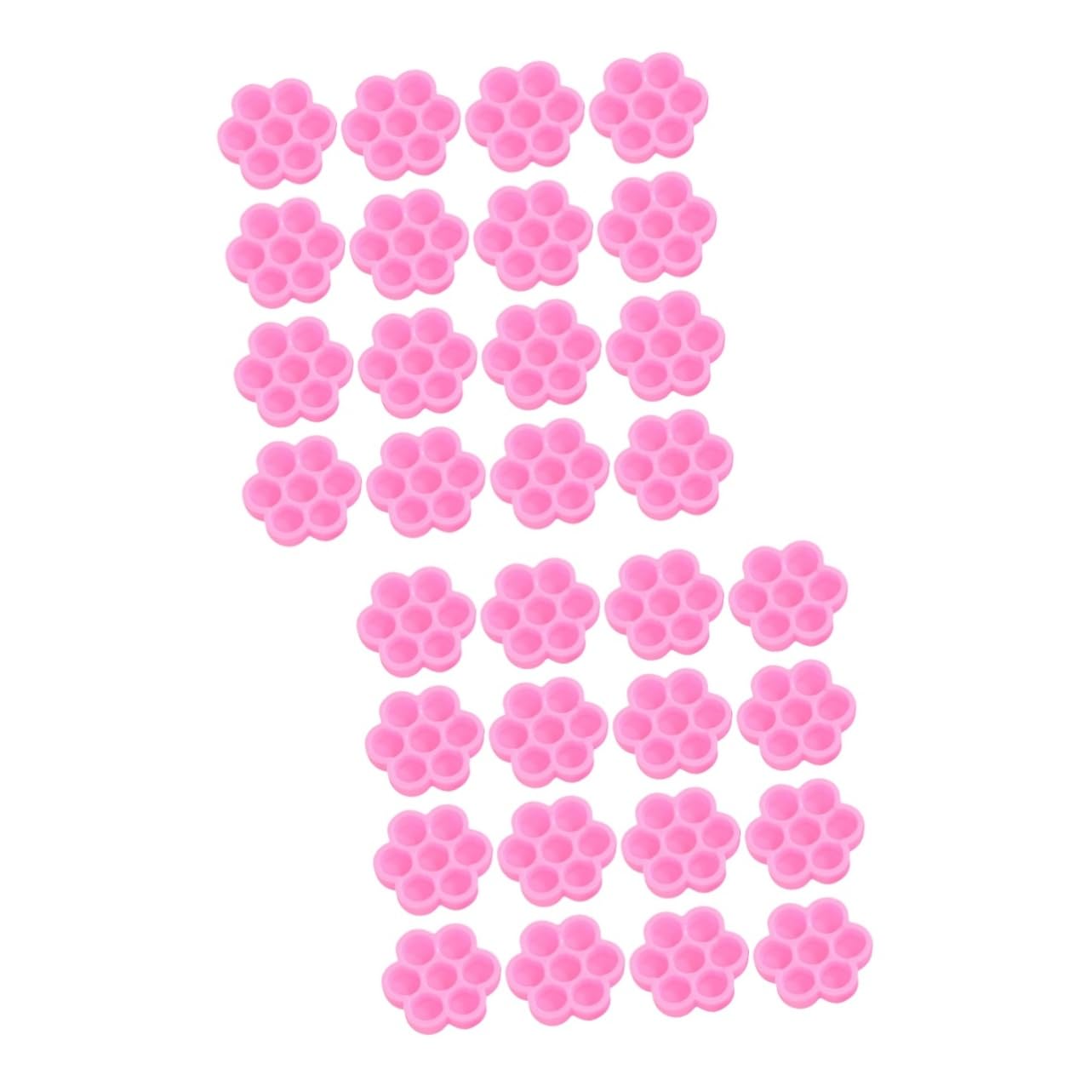 Держатель для клея для ресниц Angoily Набор 600 цветочных чашек, фото №1 Держатель для клея для ресниц Angoily Набор 600 цветочных чашек, фото №1