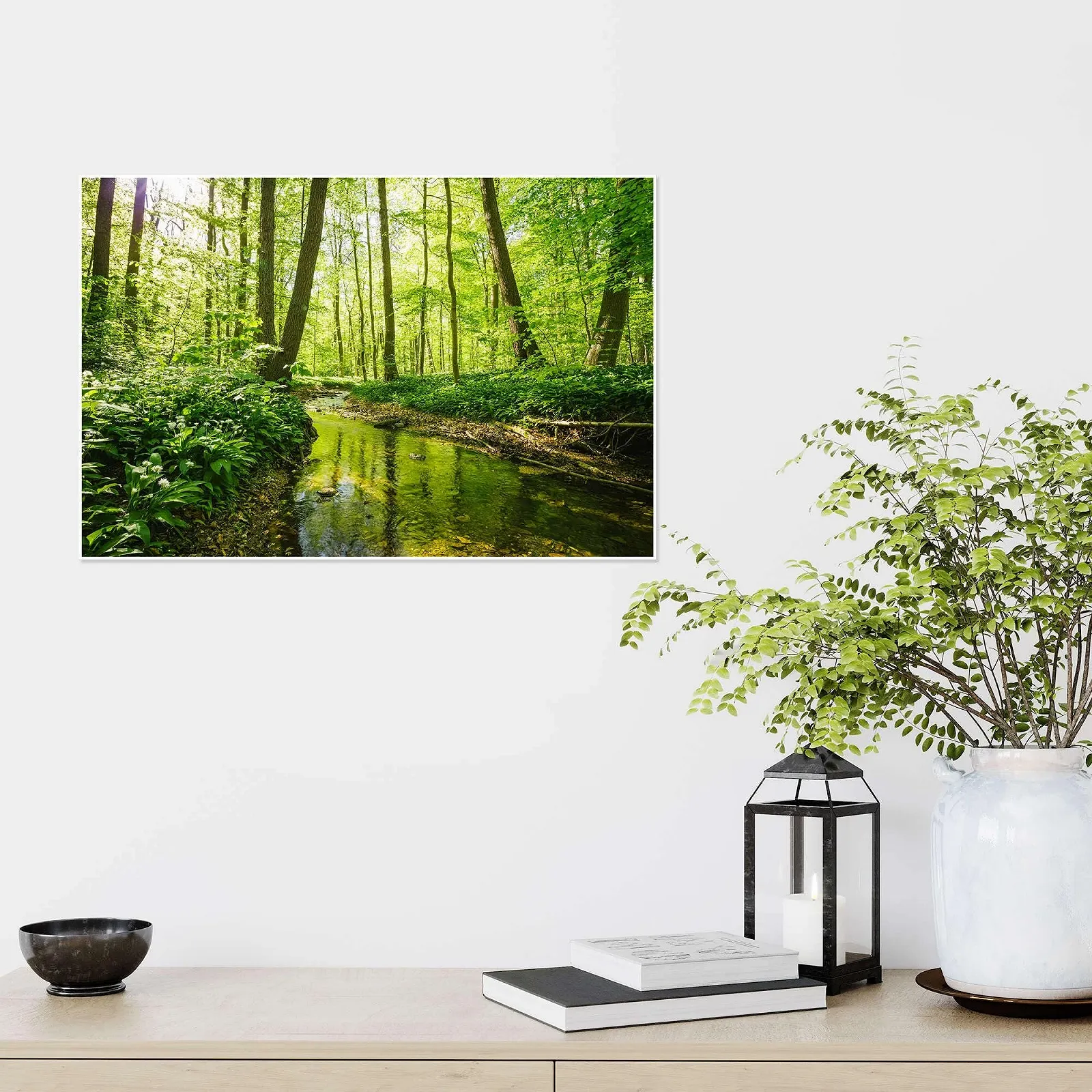 Постер Oliver Henze Fresh Green Forest 90 x 60 см Зеленый, фото №4 Постер Oliver Henze Fresh Green Forest 90 x 60 см Зеленый, фото №4