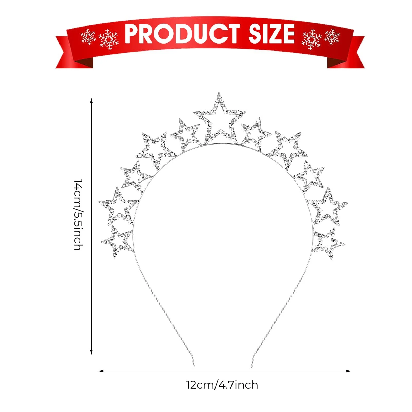 Набір різдвяних обручів Sibba, фото №3