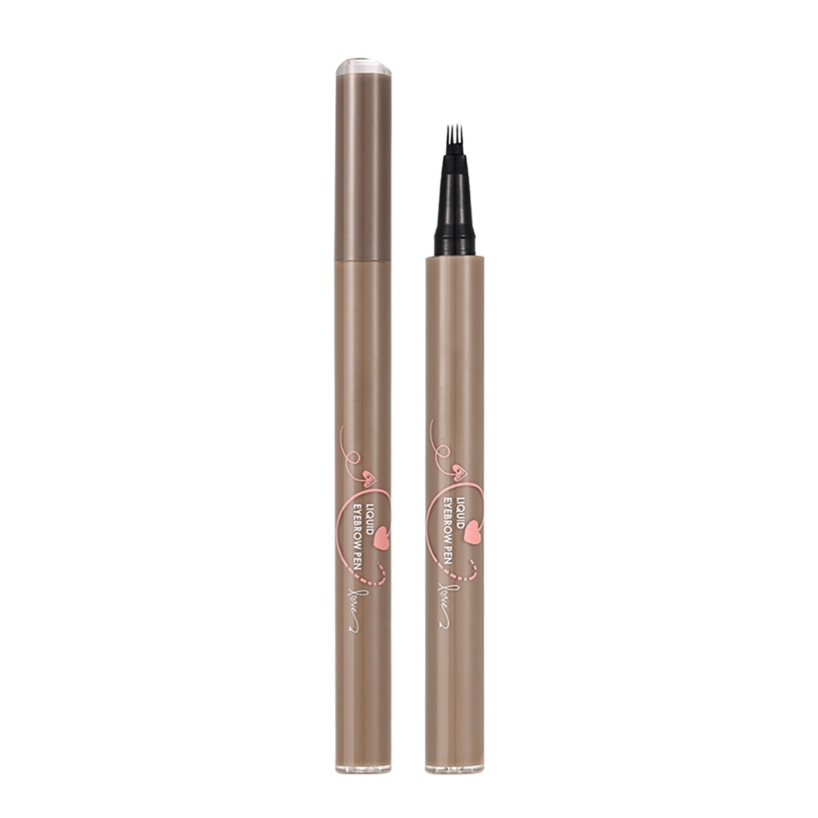Оснащення Fine Love Colored Liquid Augenbrauen Bleistift Швидка сушка тривалий і не легко вицвітає чотиризубий олівець для брів 2 мл, фото №1
