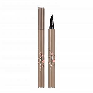 Оснащення Fine Love Colored Liquid Augenbrauen Bleistift Швидка сушка тривалий і не легко вицвітає чотиризубий олівець для брів 2 мл - Фото 1