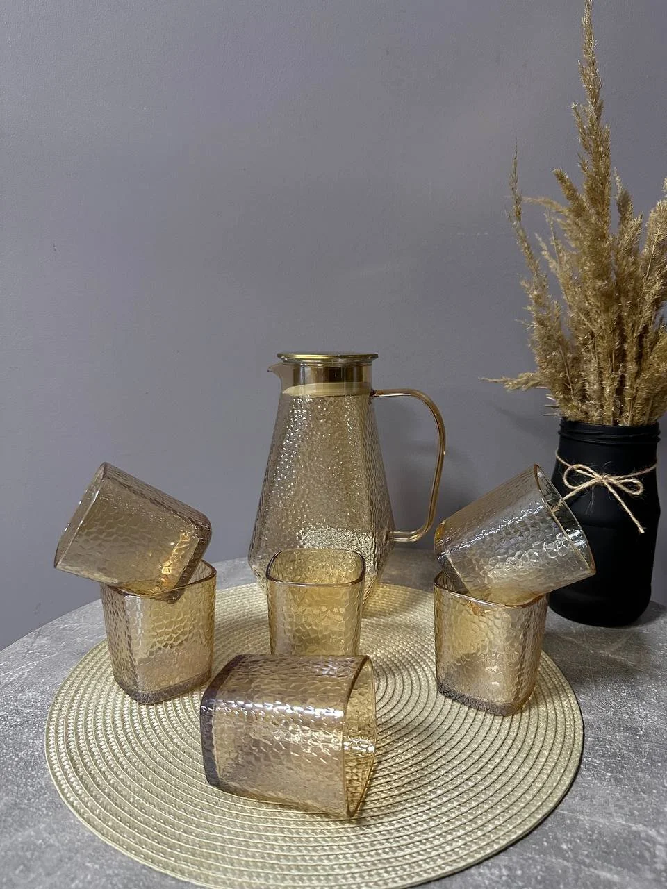 Набір Кувшин та 6 склянок, фото №2