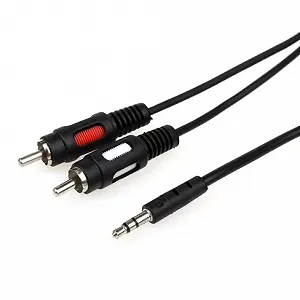 Купити Кабель мультимедийный 3.5mm M to 2xRCA M 0.8m Atcom (10810) - Фото 1 Кабель мультимедийный 3.5mm M to 2xRCA M 0.8m Atcom (10810) - Фото 1