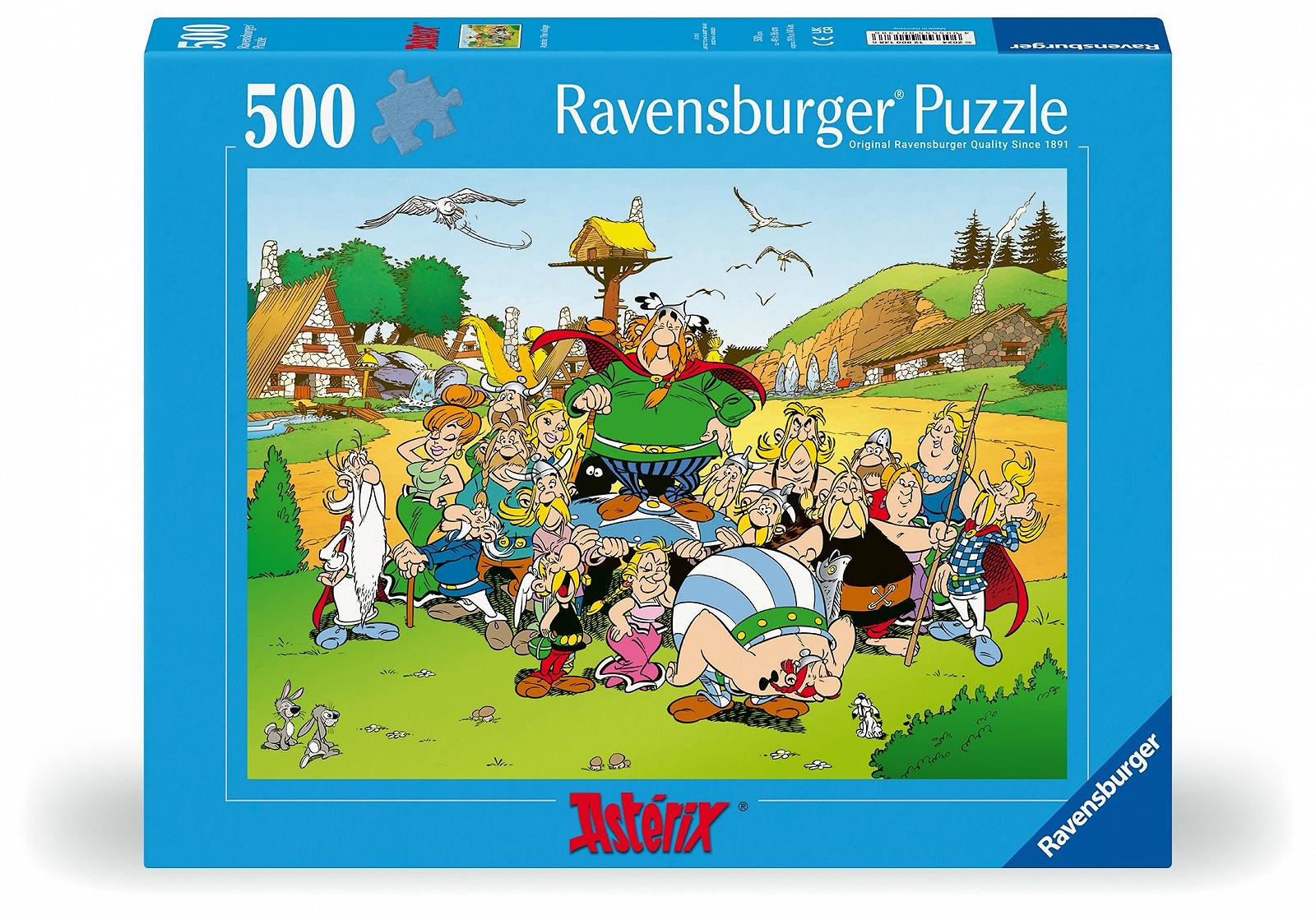 Пазл Ravensburger Asterix Asterix in the Village 12000138 500 элементов, фото №1 Пазл Ravensburger Asterix Asterix in the Village 12000138 500 элементов, фото №1