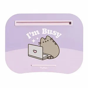 Подставка для ноутбука Grupo Erik Подушка Pusheen The Cat Подушка для ноутбука 34 x 44 см Lilac - Фото 1