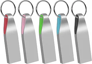 Купить USB-накопитель 8 ГБ Набор 5 шт. Metal USB 2.0 Key Ring Multi-Coloured - Фото 1 USB-накопитель 8 ГБ Набор 5 шт. Metal USB 2.0 Key Ring Multi-Coloured - Фото 1