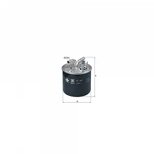 Паливний фільтр KNECHT KL 447 AUDI VW CUPRA - Фото 1