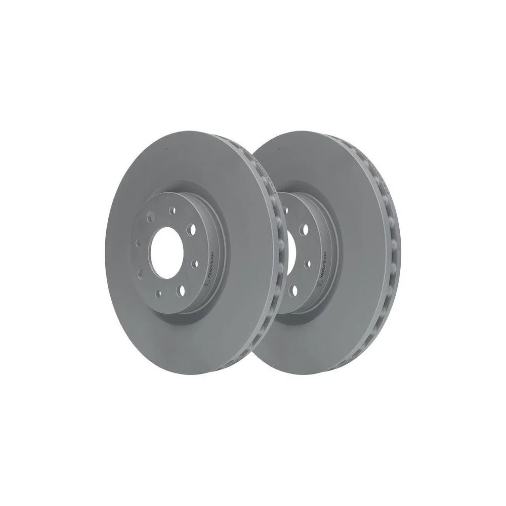 Гальмівний диск ATE 24.0126-0125.1 для FIAT, передня вісь, фото №1