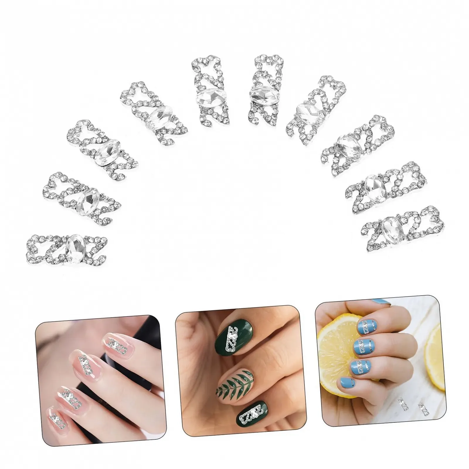 Украшения для ногтей FRCOLOR 30 шт. Цифры для ногтей, высококачественные съемные наклейки для творческого маникюра на дни рождения, праздники и особые случаи, фото №2