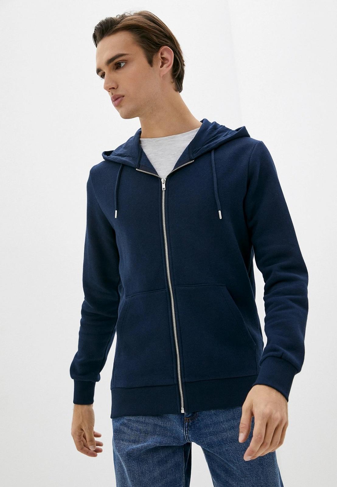 Світшот Jack&Jones BASIC SWEAT CARDIGAN 12116082 Темно-синій M, фото №1