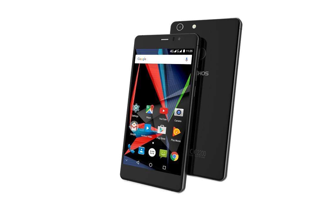 Смартфон Archos 55 Diamond Selfie Lite 16GB 5.5" Black, фото №7