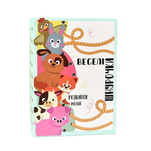 Настольная игра Веселые шнурочки животные рус [tsi239727-TSI], фото №2