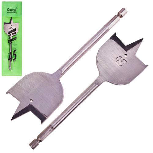 Alloid Сверло по дереву перьевое 45x150мм (WF-45150), фото №1