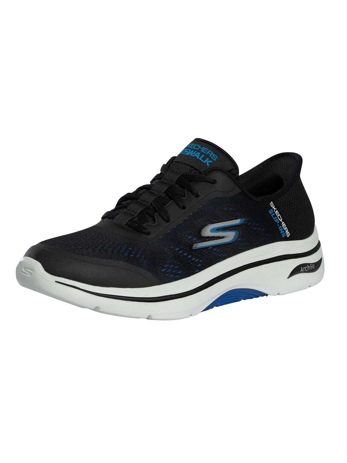 Кросівки Skechers Go Walk Arch Fit 2.0 Simplicity 2.5 Black/Blue, фото №1 Кросівки Skechers Go Walk Arch Fit 2.0 Simplicity 2.5 Black/Blue, фото №1