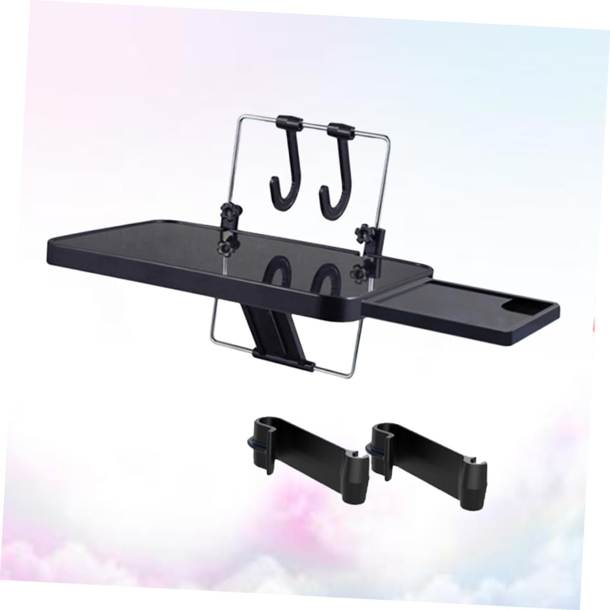 Автомобильный Держатель для Ноутбука Складной с Ящиком, Складной Столик на Спинку Сиденья для Еды и Работы, Компактный Органайзер для Командировок и Семейных Путешествий, Совместим со Всеми, фото №2 Автомобильный Держатель для Ноутбука Складной с Ящиком, Складной Столик на Спинку Сиденья для Еды и Работы, Компактный Органайзер для Командировок и Семейных Путешествий, Совместим со Всеми, фото №2