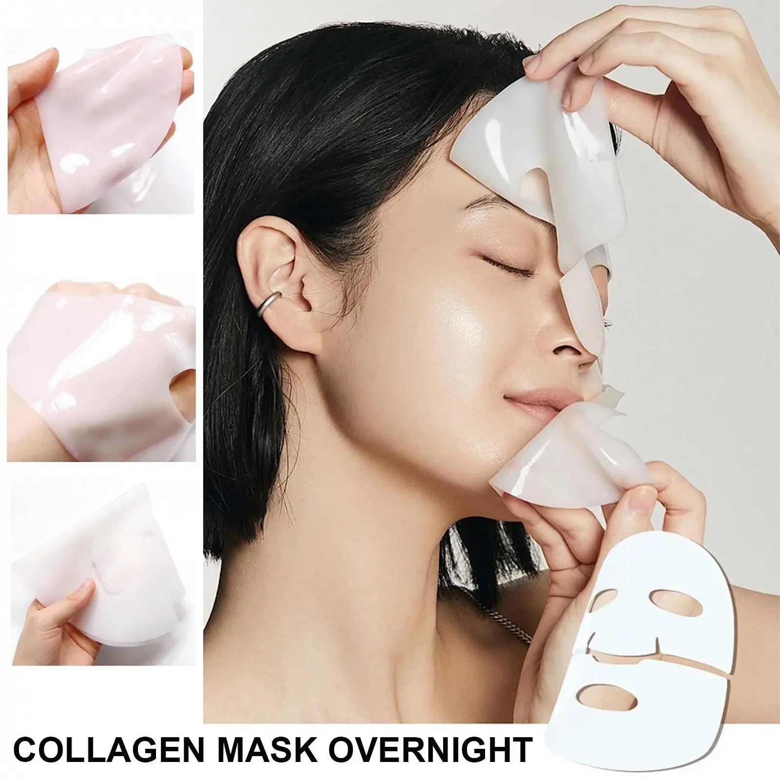 Маска Коллагеновая для лица Anti-Ageing Ночная, Гидролизованная, Набор (8), фото №4