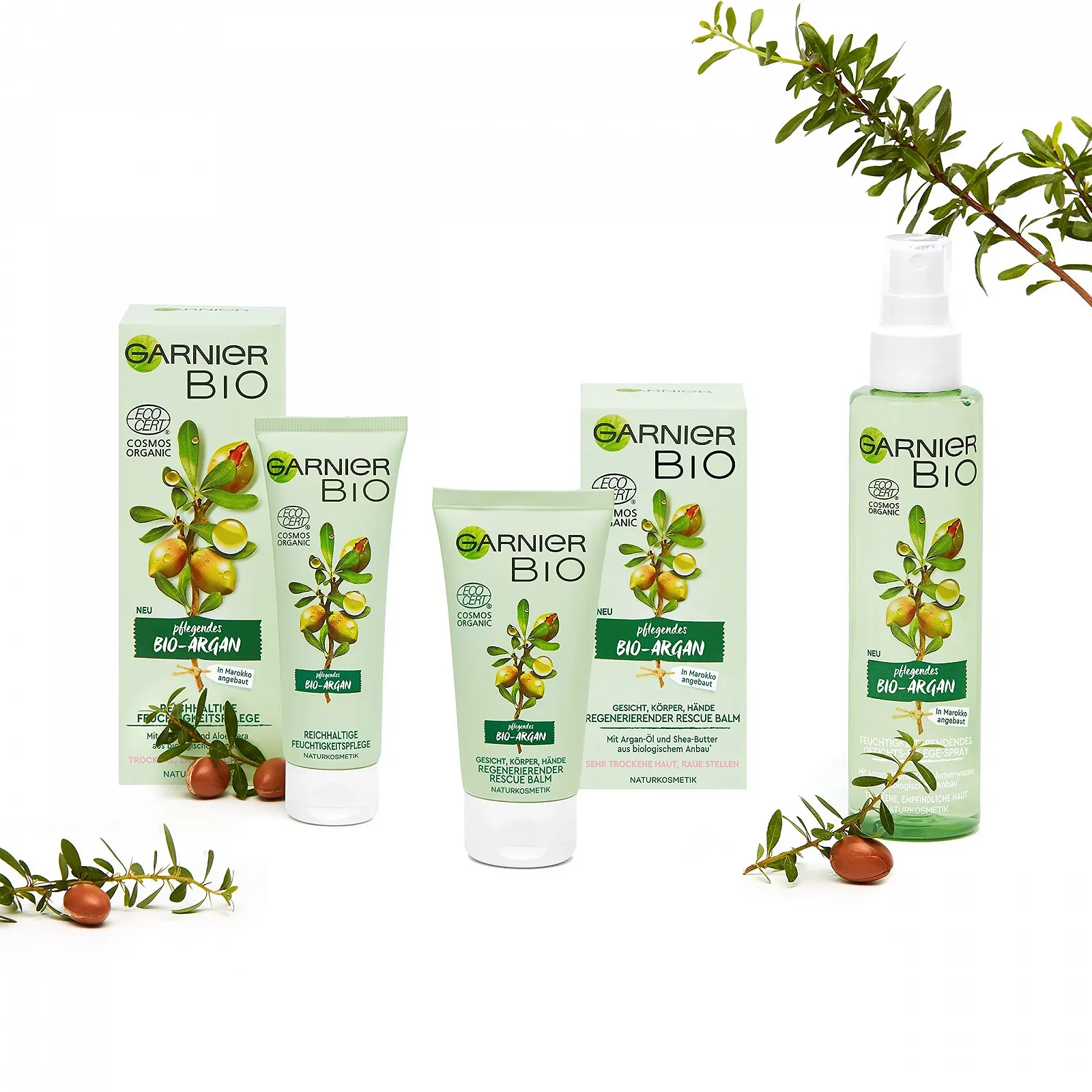 Бальзам Garnier Organic Regenerating Argan Rescue, натуральная косметика, крем для ухода за руками с аргановым маслом и маслом ши, 50 мл, фото №4