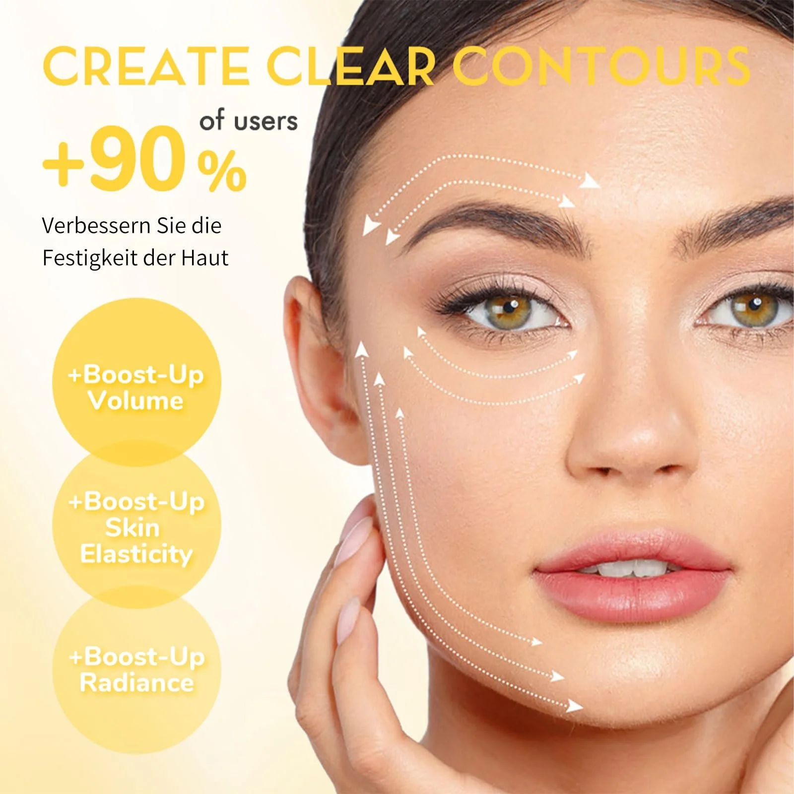 Маска Retinol Deep Collagen, Маска для повышения уровня коллагена, Маска для удаления двойного подбородка, 3D лента для подтяжки лица для V-образной линии, Корейский уход за кожей против морщин, Маска для подбородка улучшает эластичность, фото №4