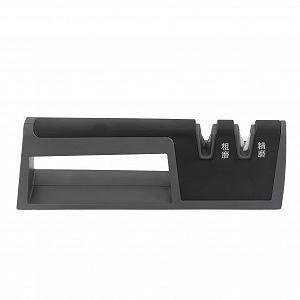 Точилка для ножей ручная 2-ступенчатая Tungsten Steel универсальная 168 x 49 мм - Фото 1