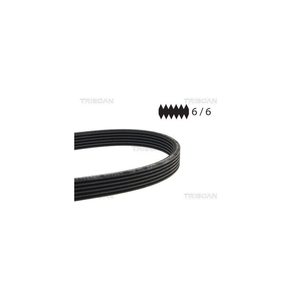 Поликлиновой ремень TRISCAN 8640 661825 для PORSCHE VOLVO, фото №1