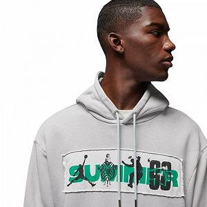 Худи Jordan x UNION x Bephies Beauty Supply Fleece серый M synthetic.ua - Фото 1
