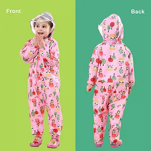 Дощовик Baogaier Дитячий для дівчаток та хлопчиків, дихаючий, водонепроникний synthetic.ua - Фото 1