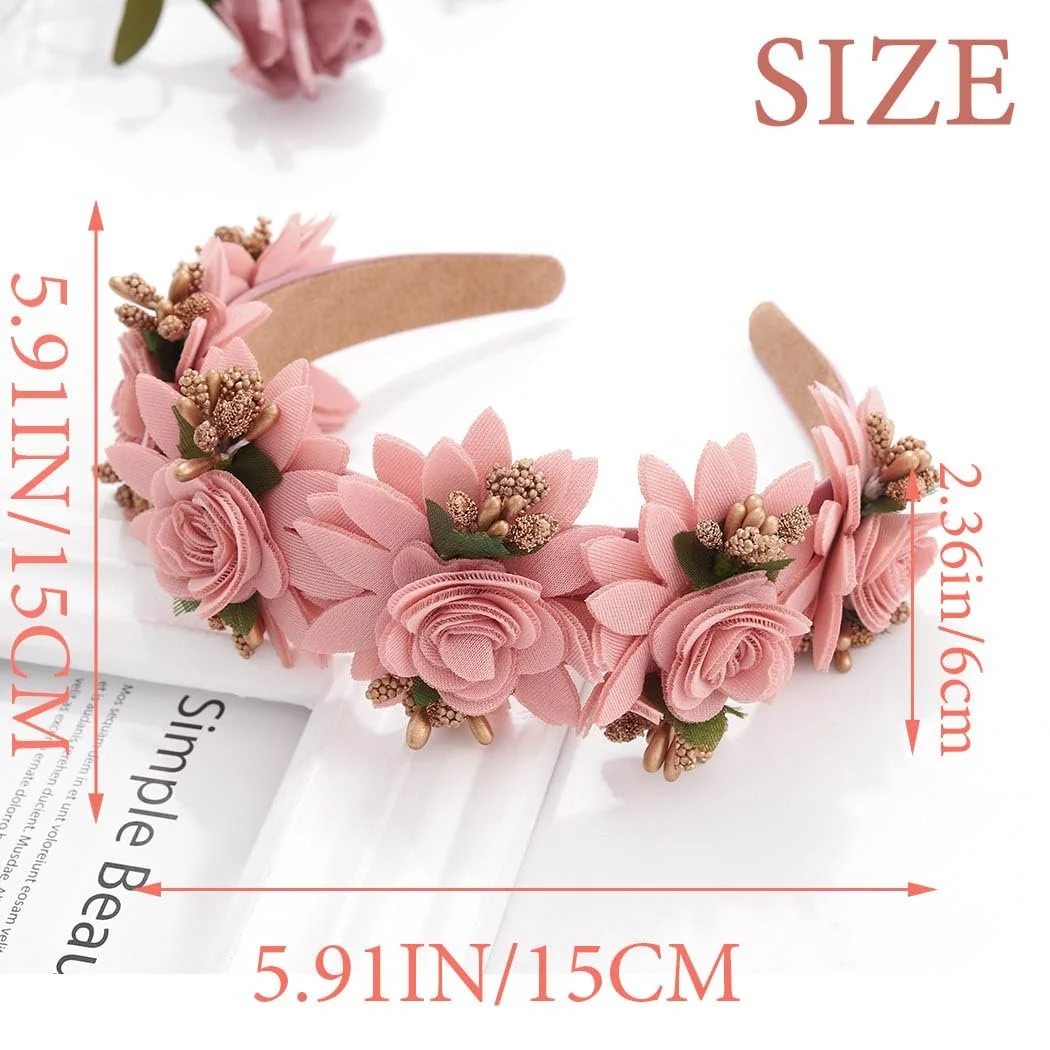 Обруч на голову Квіти IYOU, фото №3