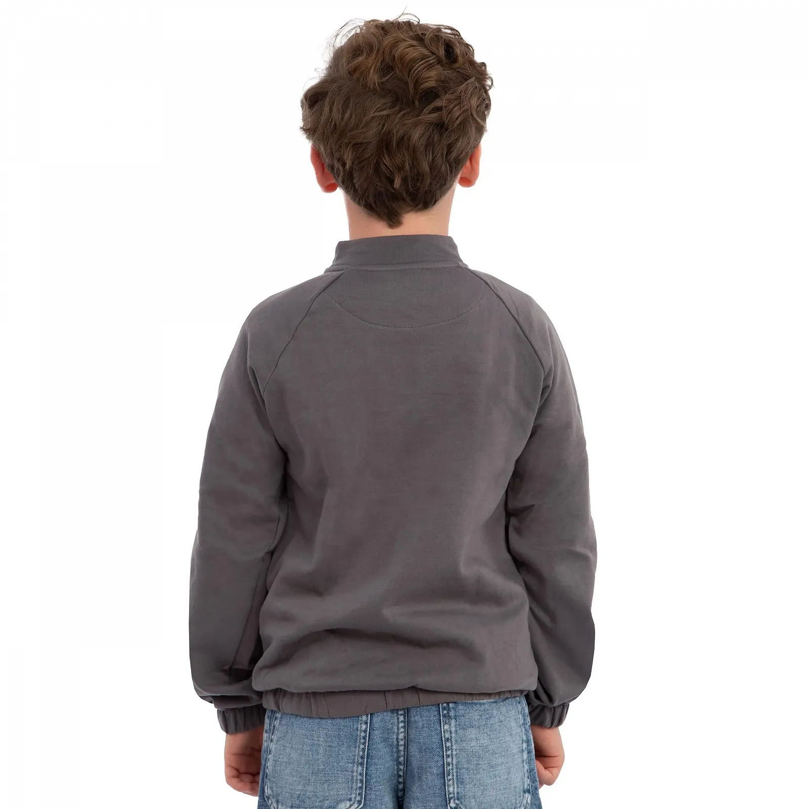 Джемпер Harry Potter Hogwarts для хлопчиків, дитячий, на блискавці 1/4, з довгими рукавами, фото №4