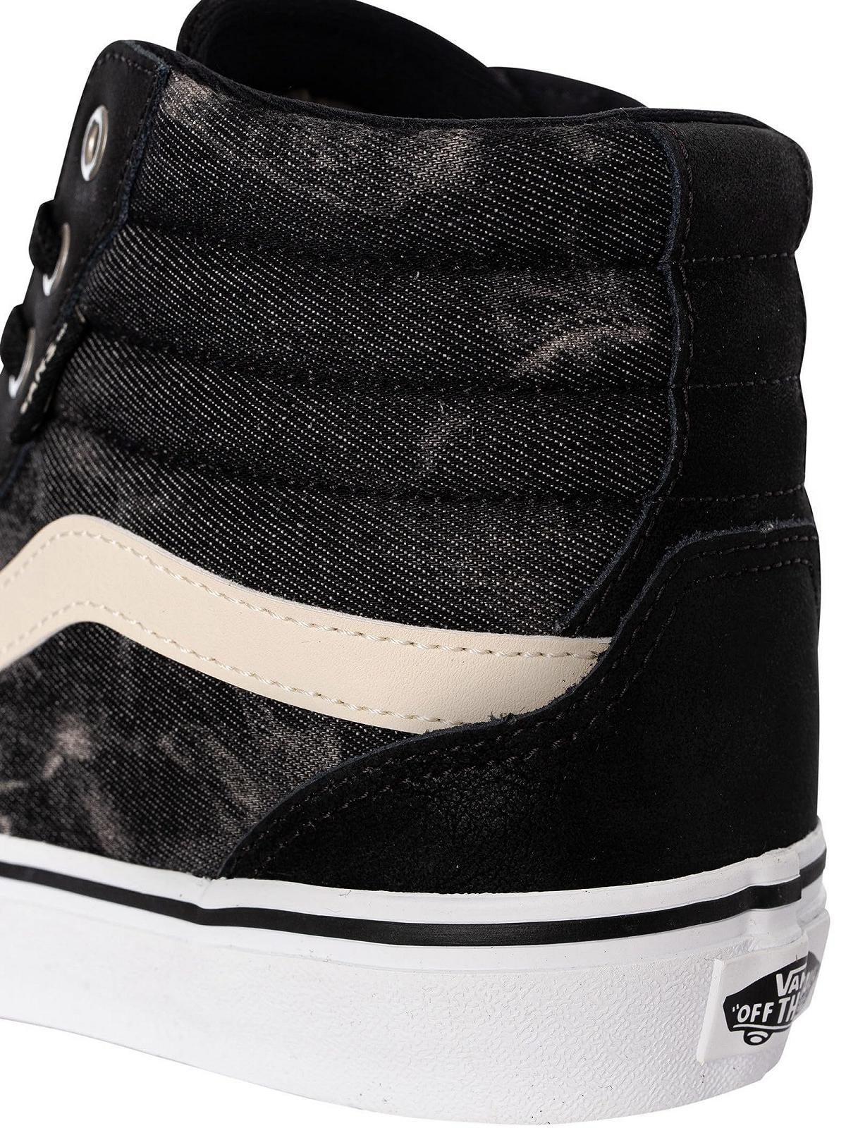 Кросівки Vans Filmore Hi чоловічі високі Чорний, фото №9