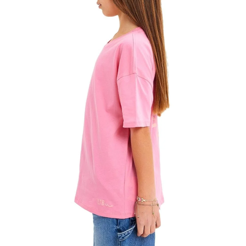 Футболка LTB Jeans Kokaha для дівчаток, Morning Glory 2524, 128 см, фото №6