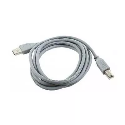 Кабель для принтера USB 2.0 AM/BM 1.8m Cablexpert (CCP-USB2-AMBM-6G Grey, фото №1