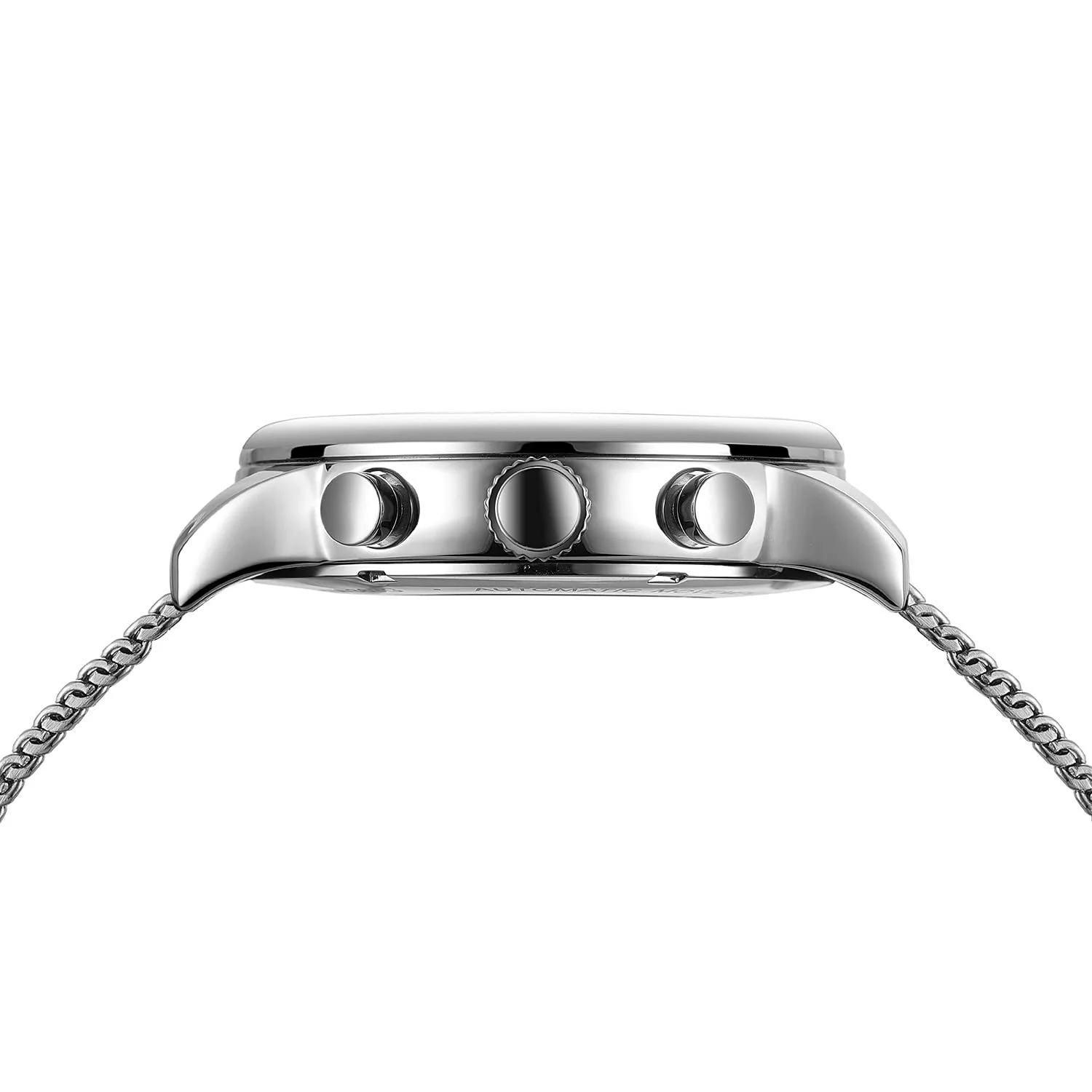 Мужские Автоматические Механические Аналоговые Часы Seagull Movement Автоматическая Индикация даты Индикатор запаса хода Ремешок из нержавеющей стали Деловой Годинник, фото №4 Мужские Автоматические Механические Аналоговые Часы Seagull Movement Автоматическая Индикация даты Индикатор запаса хода Ремешок из нержавеющей стали Деловой Годинник, фото №4