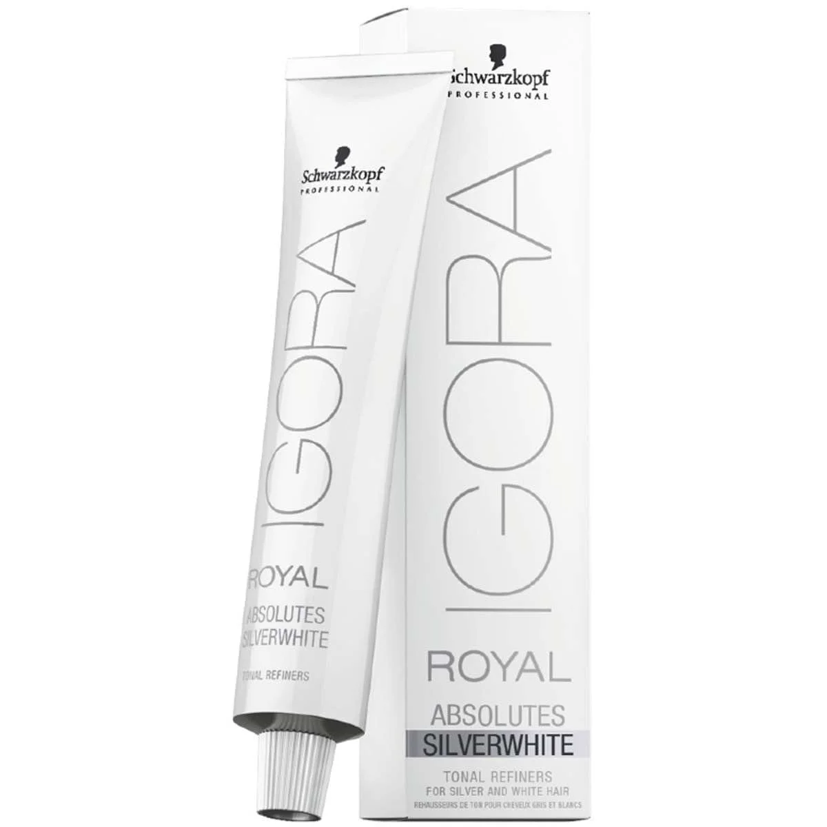 Краска для волос Schwarzkopf Igora Royal Silver Whites Grey Purple, 60 мл, фото №2 Краска для волос Schwarzkopf Igora Royal Silver Whites Grey Purple, 60 мл, фото №2