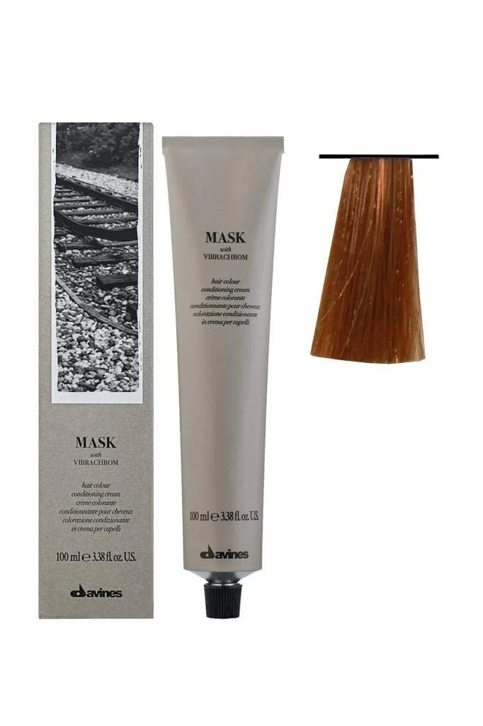 Крем-фарба для волосся Davines Coloring Vibrachrom Mask 8.44, 100 мл, фото №1 Крем-фарба для волосся Davines Coloring Vibrachrom Mask 8.44, 100 мл, фото №1