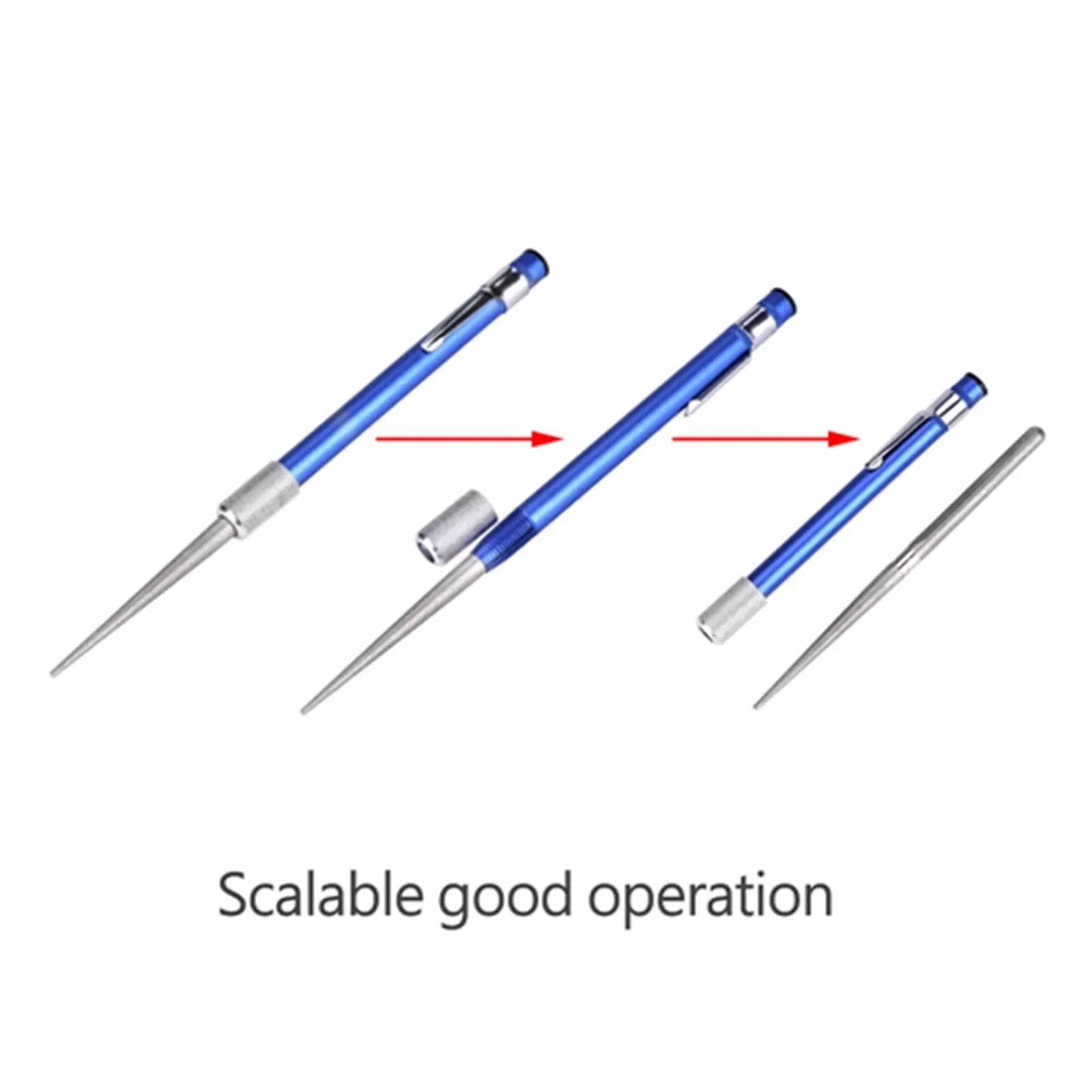 Точило-мусат алмазна у формі ручки портативна багатоцільова, фото №3